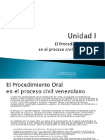 El Procedimiento Oral