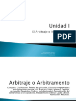 Unidad I Arbitramento