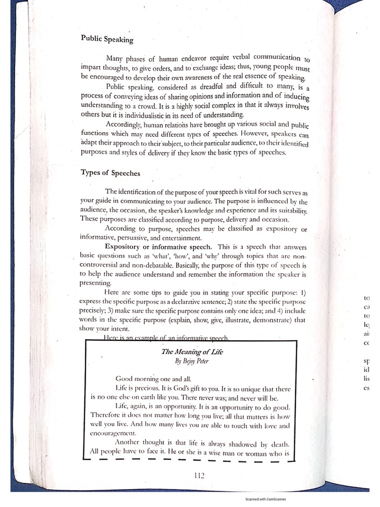 Purposive Communication Chapter 7 | PDF
