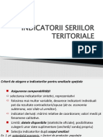 C4. Indicatorii Seriilor Teritoriale