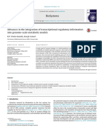 Advances in The Integration of Transcriptional Regulatory