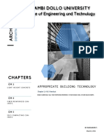 Appropriate Building Technology CH 345 HANDOUT