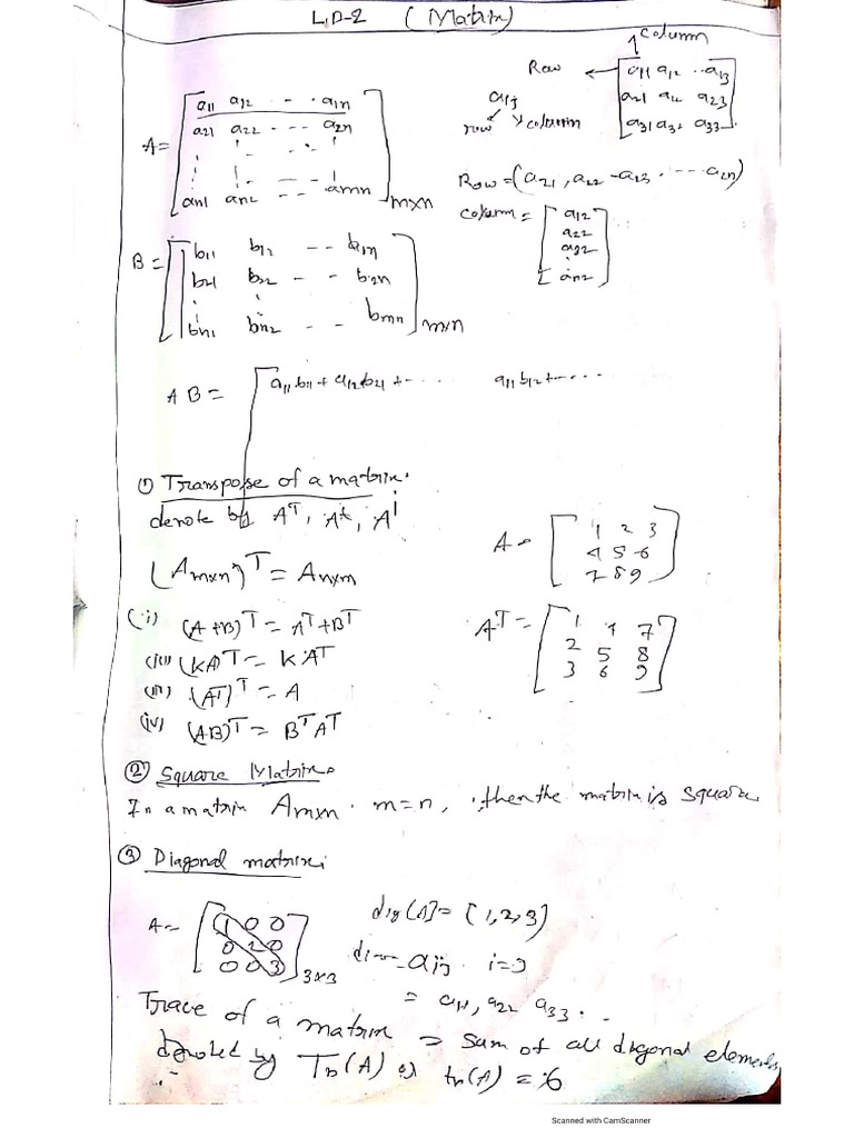 Linear Note | PDF