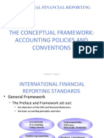 The Conceptual Framework: Accounting Policies and Conventions