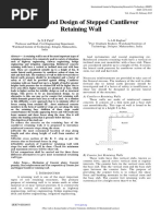 Reinforced Concrete Retaining Wall Design | PDF | Thermal Expansion ...