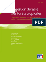 Leroy - Et - Al - 2013 - La Gestion Durable Des Forêts Tropicales