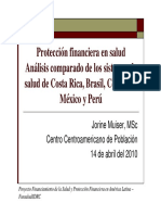 Proteccion Financiera en Salud