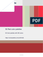 50 Red Color Palettes 1 - 391632