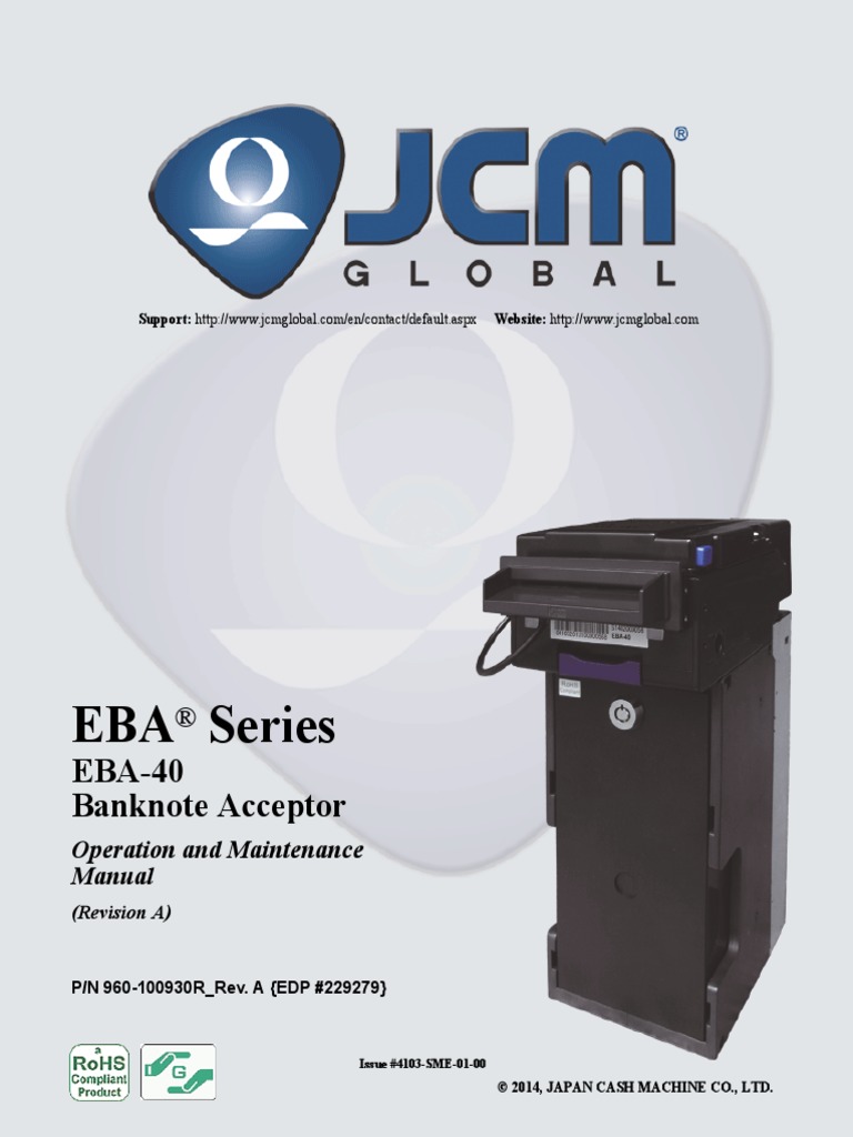 EBA-40 Operation and Maintenance Manual | PDF | Electrical Connector ...