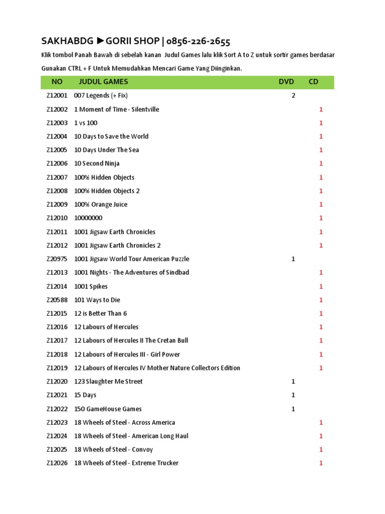 GS ListGame 29 04 2017 | PDF