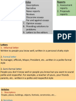 1 Guide lines of writing