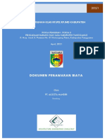 Dokumen Penawaran Biaya: Penyusunan Klhs RPJPD/RPJMD Kabupaten