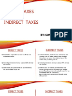 Differences between Direct and Indirect Taxes