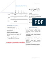 2.2 Asentamiento Primario