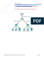 7.2.4.9 Packet Tracer - Configuring IPv6 Addressing - ITExamAnswers