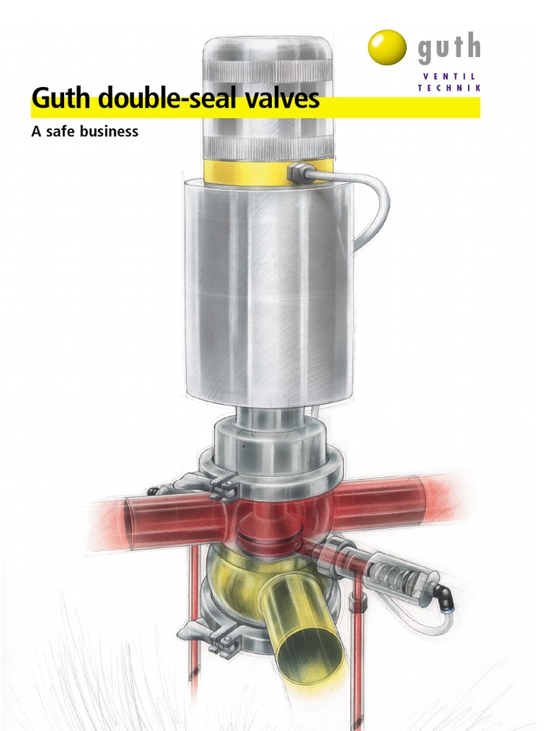 Guth Double Seal Valves PDF Valve Liquids