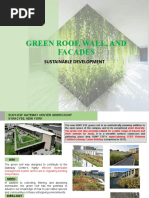 Green Roof, Wall, and Facades: Sustainable Development