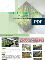 Green Roof, Wall, and Facades: Sustainable Development