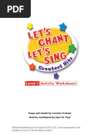 Let 39 S Chant Let 39 Sing 1 by Carolyn Graham PDF | PDF