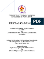 Kertas Kerja Jambori Pengakap Negeri Kedah Kali Ke-2