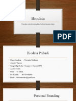 Biodata Pribadi Saya