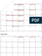 May and June Anchor Calendars