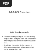 A/D & D/A Converters