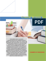 TENPLATE-3 Critical WRITING