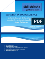 Master in Data Science Program