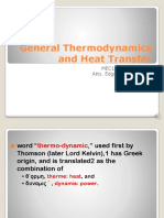 General Thermodynamics and Heat Transfer: MEC121 1 Semester Atty. Edgar Alan Donasco