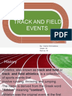 Physical Education - Kashvi - Track and Fields