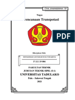 Tugas Perencanaan Transportasi - Muhammad Anugrah Doli Todajeng.F11119006