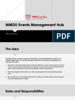 MMDU Events Management Hub: Web Component