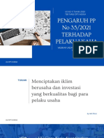 Materi R. R. Anti Rivai - Pengaruh PP No.35 - 2021