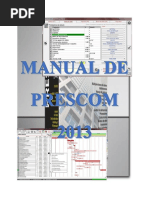 Instalación y Activación de PRESCOM 2013 | PDF