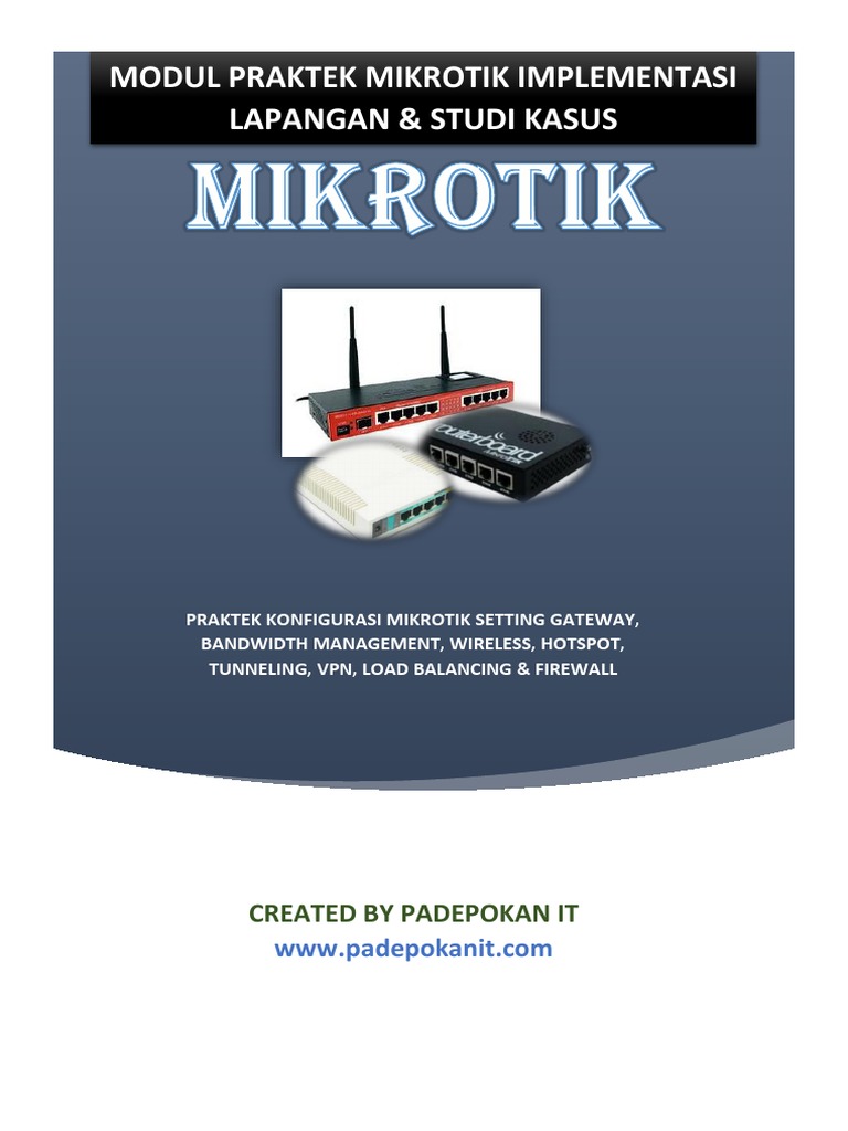 Salinan 00 - Modul Praktek - Mikrotik Basic - Intermediate | PDF