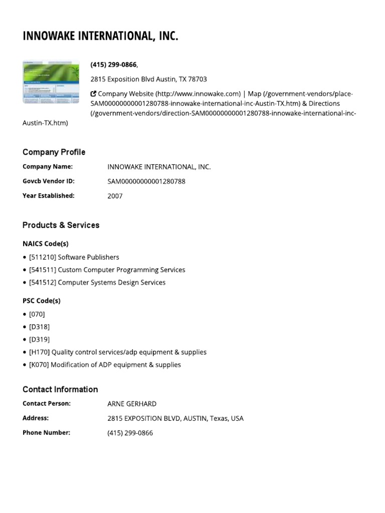 Business Overview & Offerings | PDF