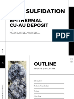 High Sulfidation Epithermal Cu-Au Deposit