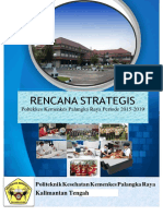 RENCANA STRATEGIS POLTEK KEMENKES PALANGKA RAYA 2015-2019