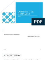 Competitive Dynamics: Session I