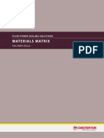 Materials Matrix: Fluid Power Sealing Solutions