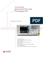 Data sheet E4440A PSA Spectrum Analyzer, 3 Hz to 26.5 GHz