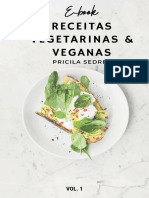 E-book de Receitas Vegerarianas e Veganas