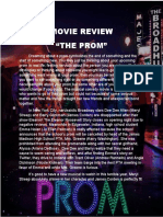 Movie Review "The Prom"