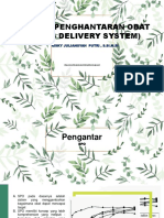 Sistem Penghantaran Obat (Drug Delivery System) : Risky Juliansyah Putri, S.Si.M.Si