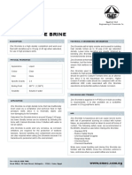 Zinc Bromide Brine: Product Data Sheet (PDS)