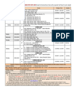 Uet Schedule 2020