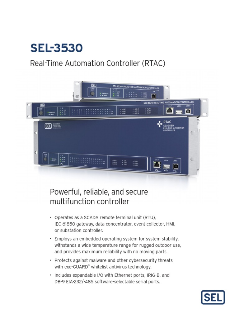 RealTime Automation Controller (RTAC) PDF Scada File Transfer