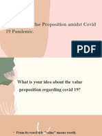 SPEAKER 2 - Delivering Value Proposition Amidst Covid 19 Pandemic.