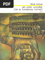 Titus Livius Ab Urbe Condita de La Fundarea Romei Vol II 1976 | PDF